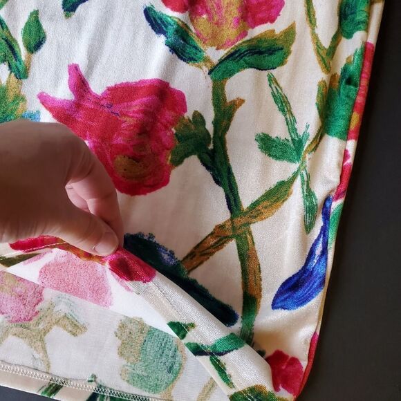 Zara Trafaluc Floral Felt Dress - Picture 6 of 9